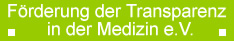 förderung der transparenz in der medizin